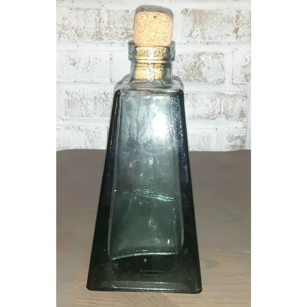 Fortis Exports Korbel Triangular Liquor Decanter Seaside, Cottage, Masculine